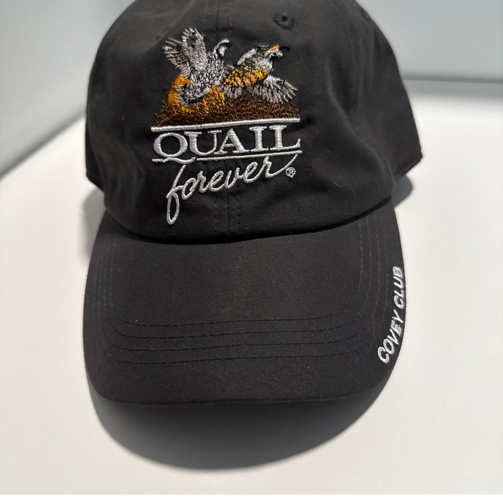 Quail Forever Black Cap